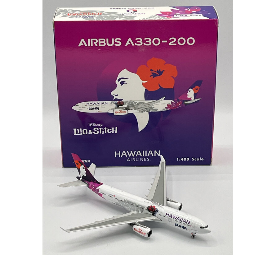 A330-200 Hawaiian Air Lilo and Stitch N378HA 1:400  +New Arrival+