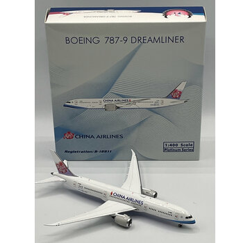 Phoenix Diecast B787-9 Dreamliner China Airlines (first 787) B-18811 1:400 +New Arrival+