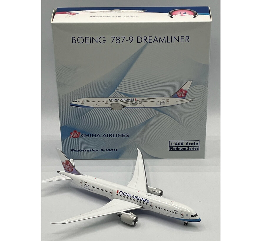 B787-9 Dreamliner China Airlines (first 787) B-18811 1:400 +New Arrival+