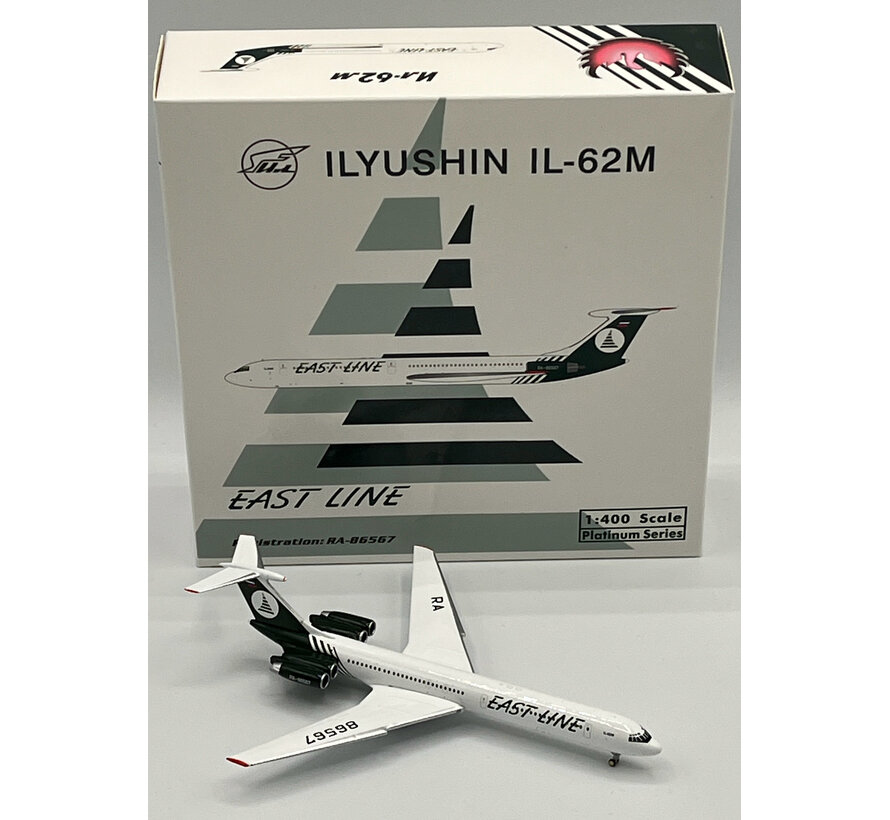 IL62M East Line Airlines RA-86567 1:400 +New arrival+