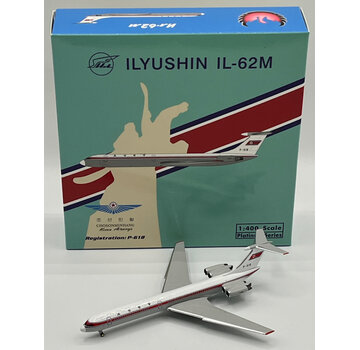 Phoenix Diecast IL62M CAAK Civil Aviation Authority of Korea P-618 1:400 +NewArrival+
