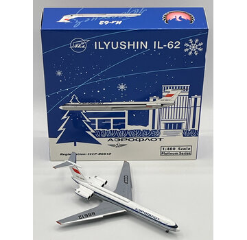 Phoenix Diecast IL62 Aeroflot USSR livery (Leonid Brezhnev’s plane) CCCP-86612 1:400  +New Arrival+
