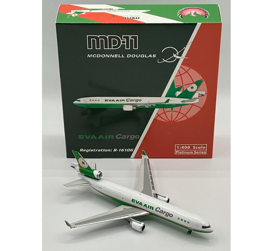 MD11F Eva Air Cargo B-16106 1:400  +New arrival+