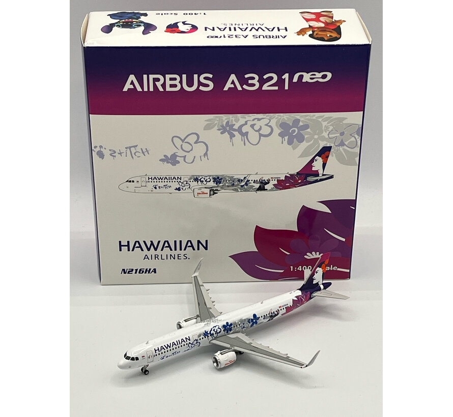 A321neo Hawaiian Air Lilo & Stitch N216HA 1:400 +New Arrival+