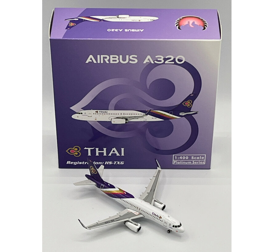 A320S Thai Airways HS-TXG 1:400 sharklets +New Arrival+