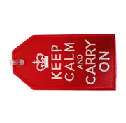 Luggage Tag Keep Calm And Carry On