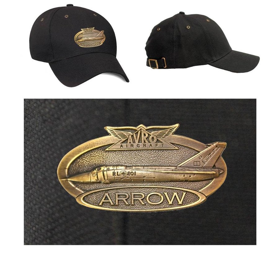 CAP BRASS ARROW BLACK