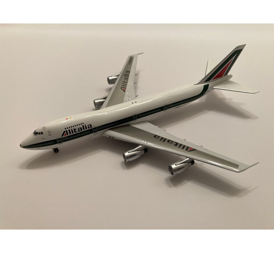 B747-200 Alitalia I-DEMF "Portofino" 1:400**Collection sale