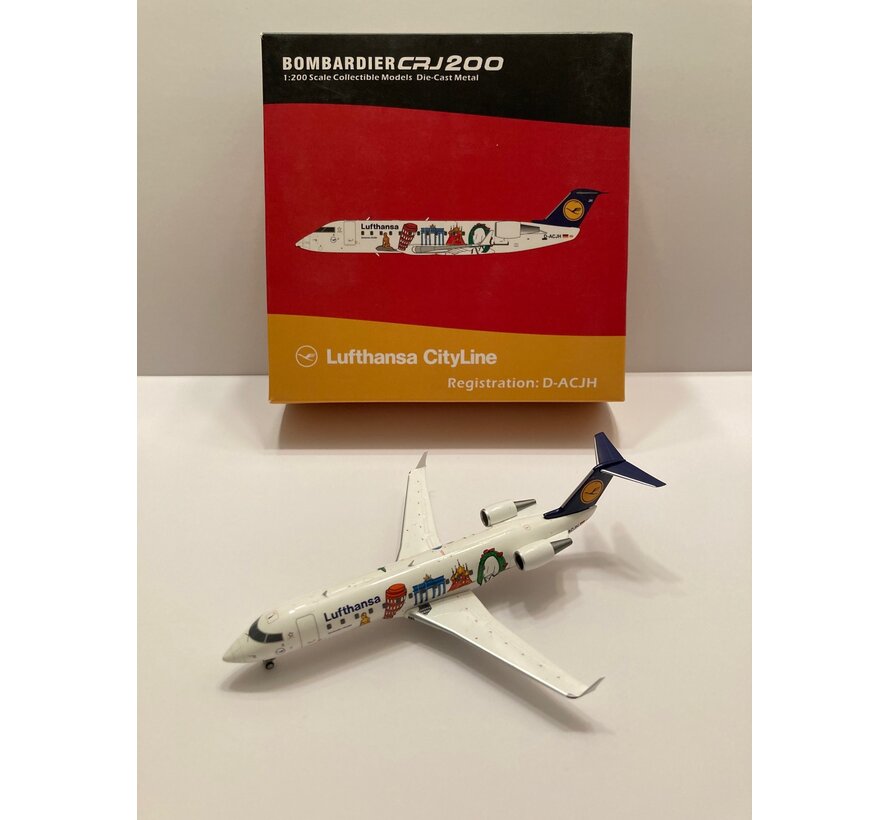 CRJ200 Lufthansa CityLine Little Europe Livery D-ACJH 1:200 **Collection sale