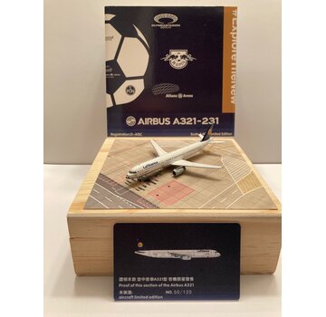 HYJL Wings A321 Lufthansa D-AISC Speyer Soccer Nose 1:400**Collection sale