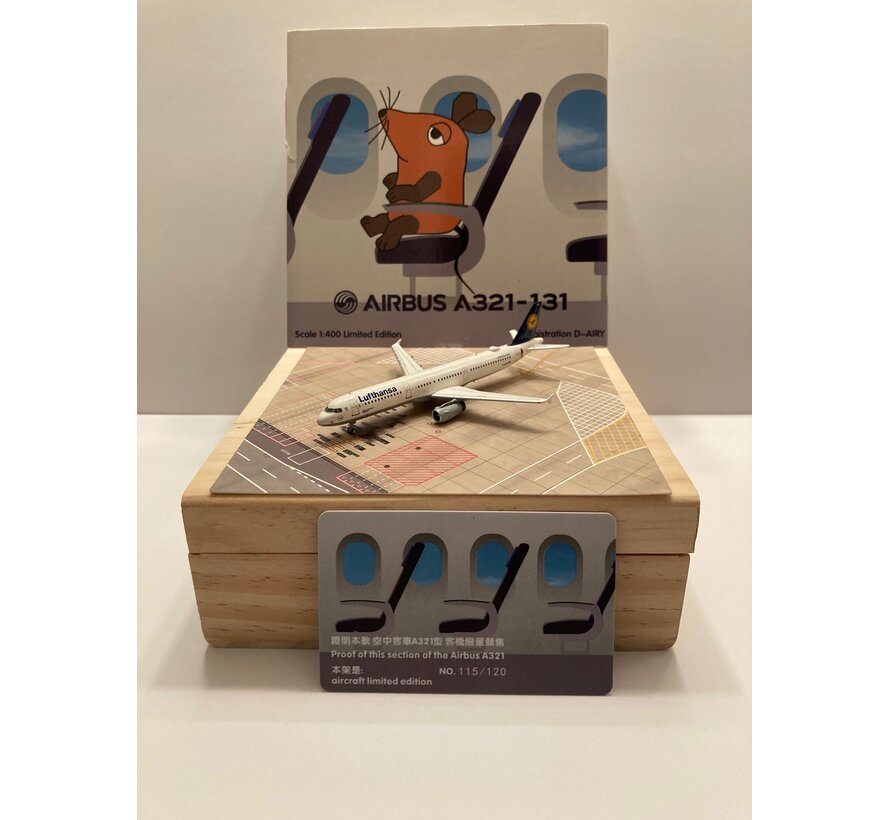 A321 Lufthansa old livery D-AIRY Flensburg 1:400**Collection sale