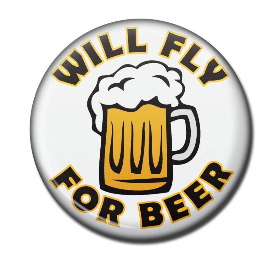 Magnet Will Fly for Beer