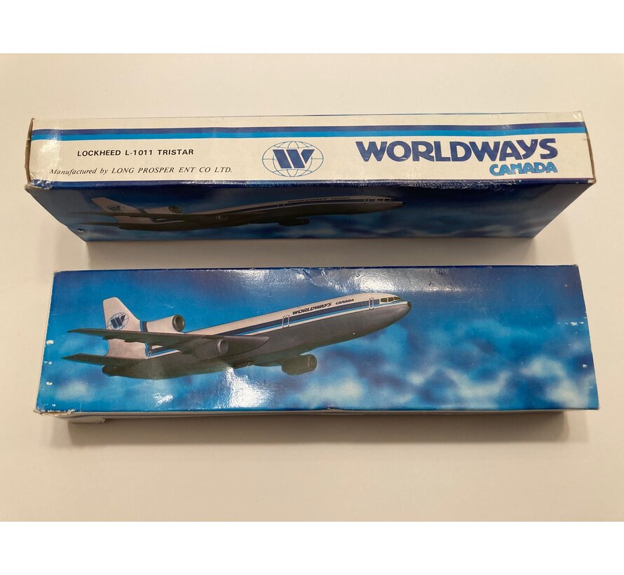 LONG PROSPER L1011 Worldways 1:250**Collection sale**vintage plastic snap model