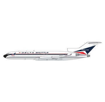 Gemini Jets B727-200/Adv. Delta Shuttle widget livery N413DA 1:400 polished belly *Pre-Order
