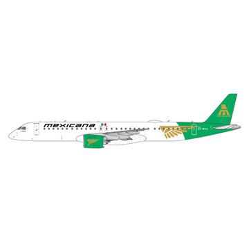Gemini Jets ERJ195-E2 Mexicana special new livery XA-MXA 1:400 *Pre-Order