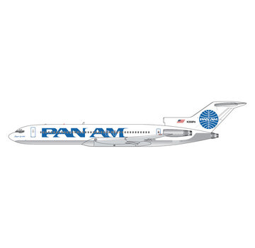 Gemini Jets B727-200/Adv. Pan American World A/W N368PA "Clipper Goodwill," polished belly 1:400 *Pre-Order