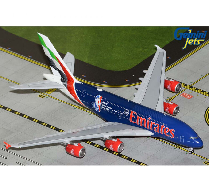 A380-800 Emirates Official Airline of the NBA  A6-EOD 1:400