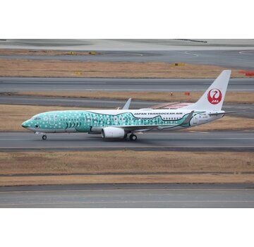 JC Wings B737-800W Japan Transocean Air Yui Jinbei Jet whale JA07RK 1:400 winglets NEW TOOLING +pre-order+