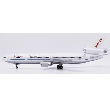 JC Wings MD11 Avianca Colombia plain livery N278WA 1:200 polished +pre-order+