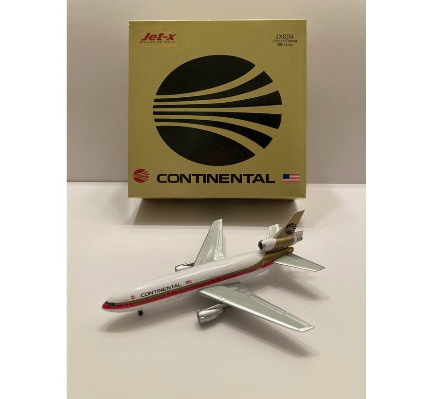 JET-X DC10-30 Continental N12061 'black meatball' 1:400**Collection sale