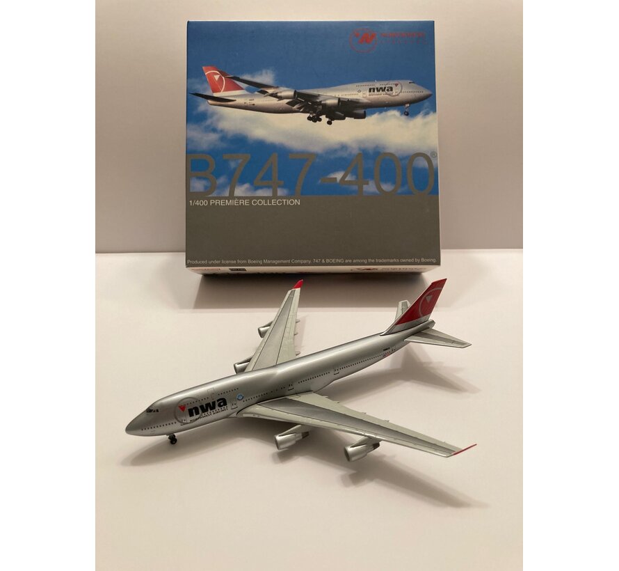 B747-400 Northwest N661US with KLM logo 1:400**Collection sale