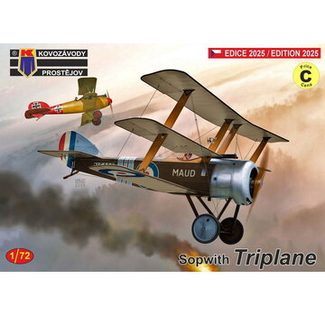 KP Models Sopwith Triplane 'RNAS and captured German' 1:72
