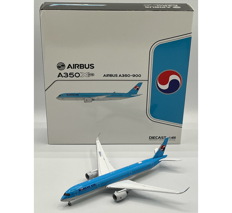 A350-900XWB Korean Air old livery HL8598 1:400 flaps down +New Arrival+