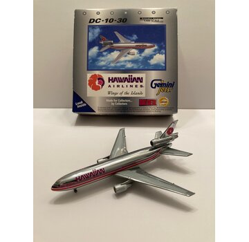 Gemini Jets DC10-30 Hawaiian N140AA [chrome] 1:400**Collection sale