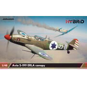 Eduard Avia S-199 ERLA canopy 1:48 New 2025 [Hybrid Edition]