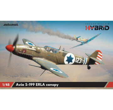 Eduard Avia S-199 ERLA canopy 1:48 New 2025 [Hybrid Edition]