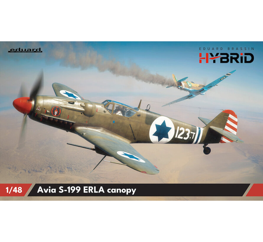 Avia S-199 ERLA canopy 1:48 New 2025 [Hybrid Edition]