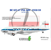 KARAYA DC-3/C-47 PLL LOT 1958-59 1:144 [Ex-Roden]