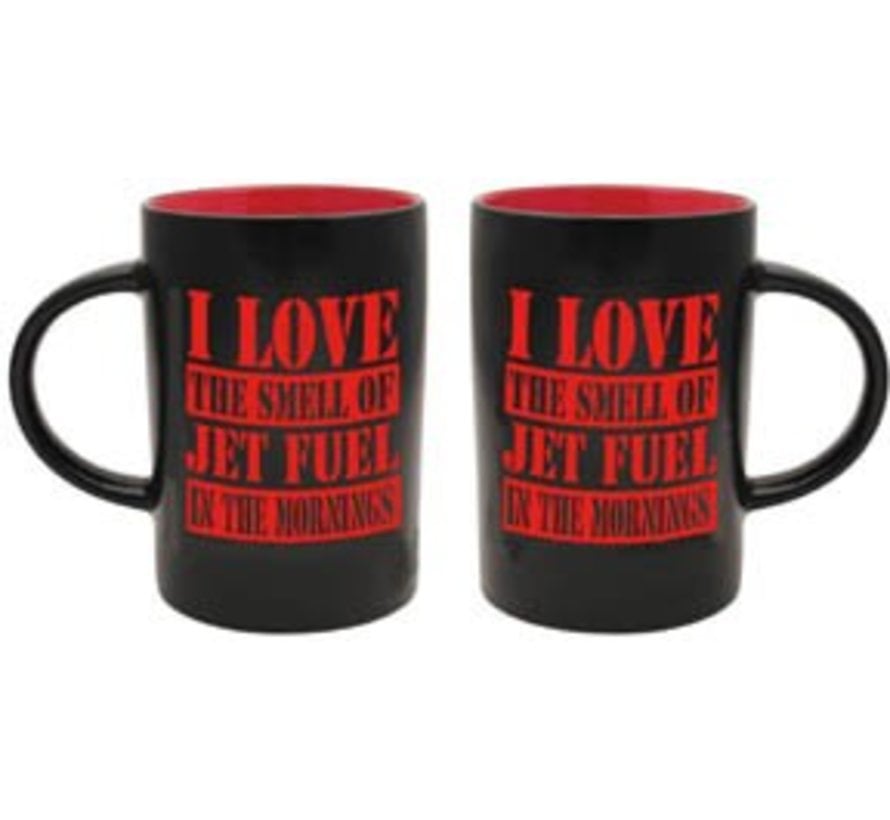 Mug I Love The Smell Of Jet Fuel Black