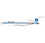 B727-51 Pan American World Airways Pan Am black titles N5608 1:200 +pre-order+