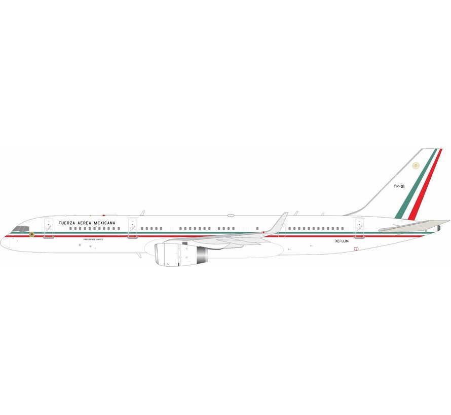 B757-200W Mexican Air Force Fuerza Aerea Mexicana old livery TP-01 XC-UJM 1:200 +pre-order+