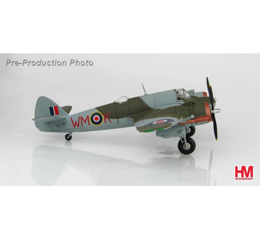 Beaufighter Mk VIF 68 Squadron RAF WM-K Fairwood Common May 1944 1:72 with stand