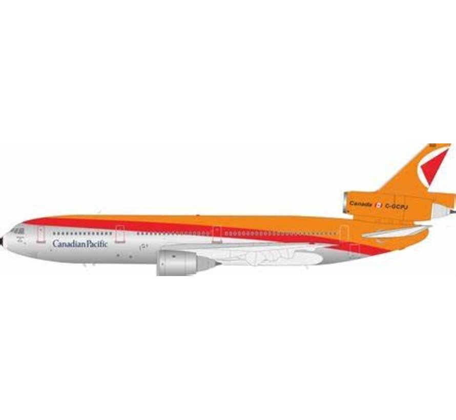 DC10-30 Canadian Pacific orange livery C-GCPJ 1:200 polished *NEW ARRIVAL