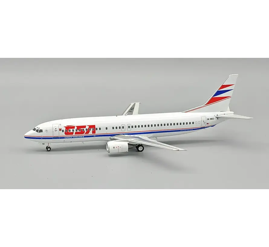 B737-400 CSA Czech Airlines old chevron tail livery OK-WGG 1:200 *NEW ARRIVAL