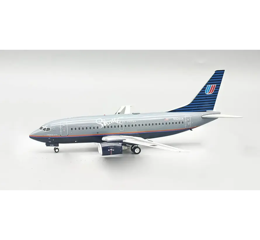 B737-500 Shuttle by United Battleship grey livery N926UA 1:200 *NEW ARRIVAL