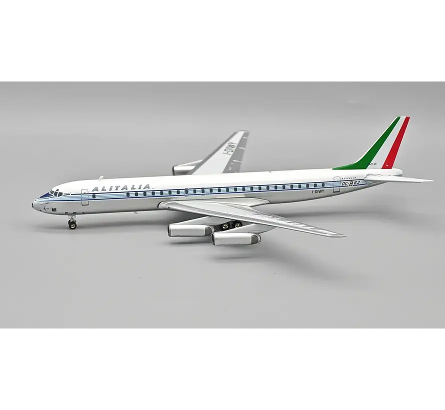 DC8-62H Alitalia old flag tail livery I-DIWY 1:200 polished *NEW ARRIVAL