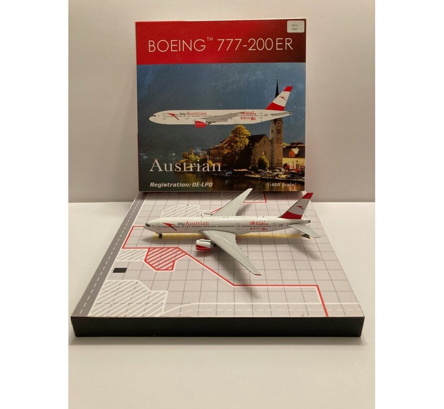 B777-200ER Austrian OE-LPD Servus Hong Kong 1:400**Collection sale