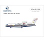 ODEWM Beriev Be200 Amphibious Flying Boat / Seaplane FHN-10201 Azerbaijan 1:200 (No stand)  *Pre-Order