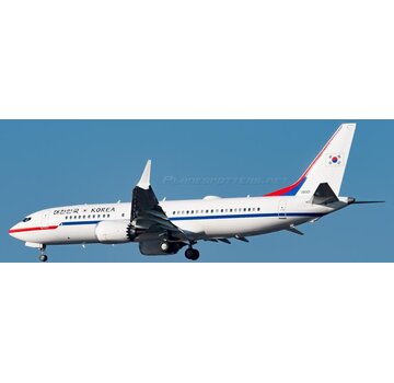 JC Wings B737-8 MAX BBJ Government of South Korea 26-001 1:400 *Pre-Order