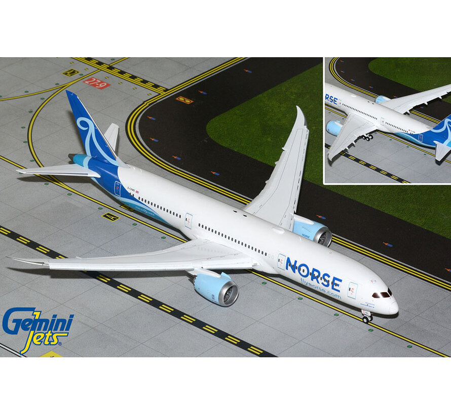 B787-9 Norse Atlantic Airways G-CKWS 1:200 flaps down