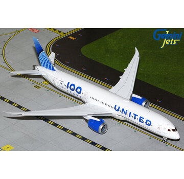 Gemini Jets B787-9 Dreamliner United Airlines 100 Years N61101 1:200 *New Arrival