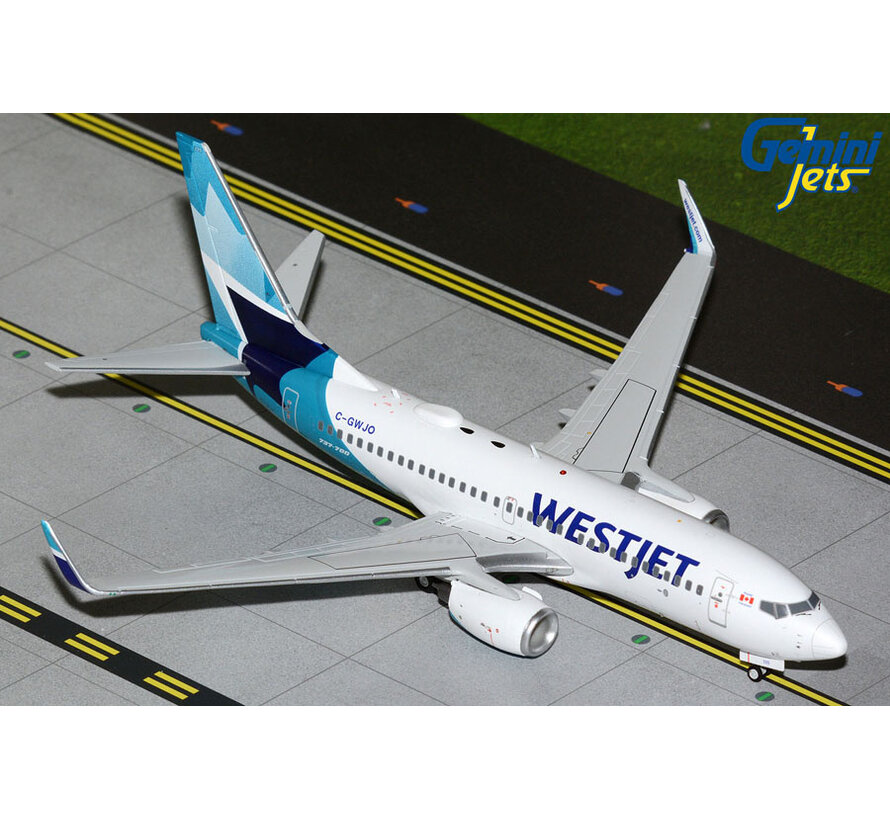 B737-700W WestJet Airlines new livery C-GWJO 1:200 *New Arrival