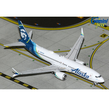 Gemini Jets B737-8 MAX Alaska Airlines 2015 livery N803AK 1:400 *New Arrival
