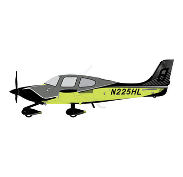 Gemini Jets Cirrus SR22T Private N225HL Sporty's edition 1:72 * Pre-Order