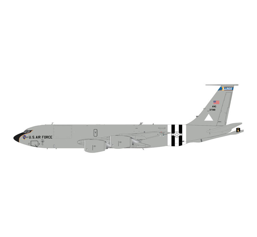 KC-135R U.S. Air Force 63-7981 Illinois Air National Guard 1:200 * Pre-Order