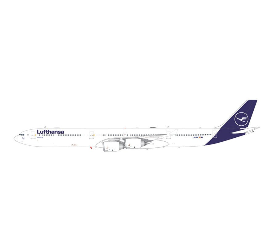 A340-600 Lufthansa D-AIHF 2018 current livery 1:200 +New Arrival+